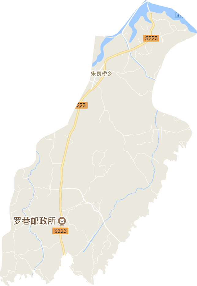 朱良桥乡电子地图