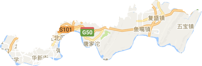 江北区电子地图