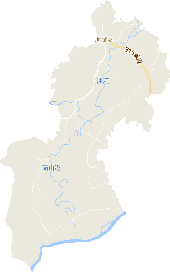 鸭塘铺乡电子地图