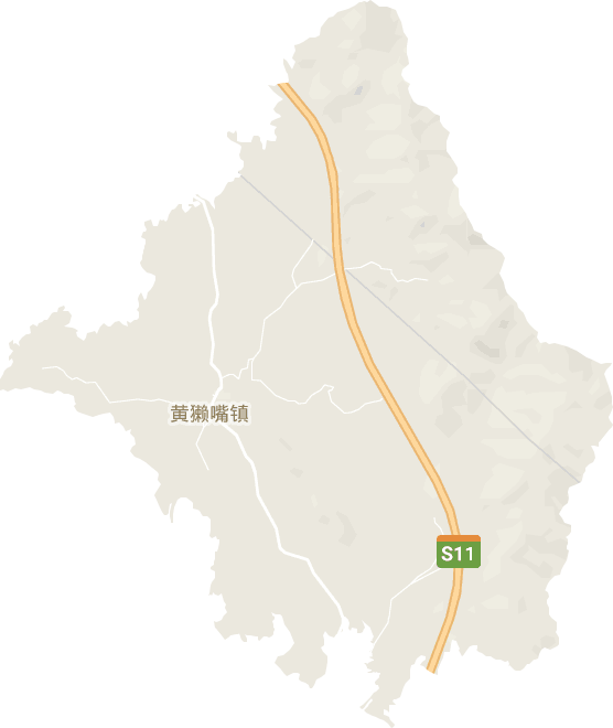 黄獭嘴镇电子地图