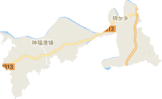 神福港镇电子地图