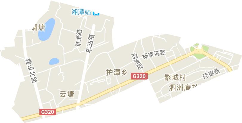 云塘街道电子地图