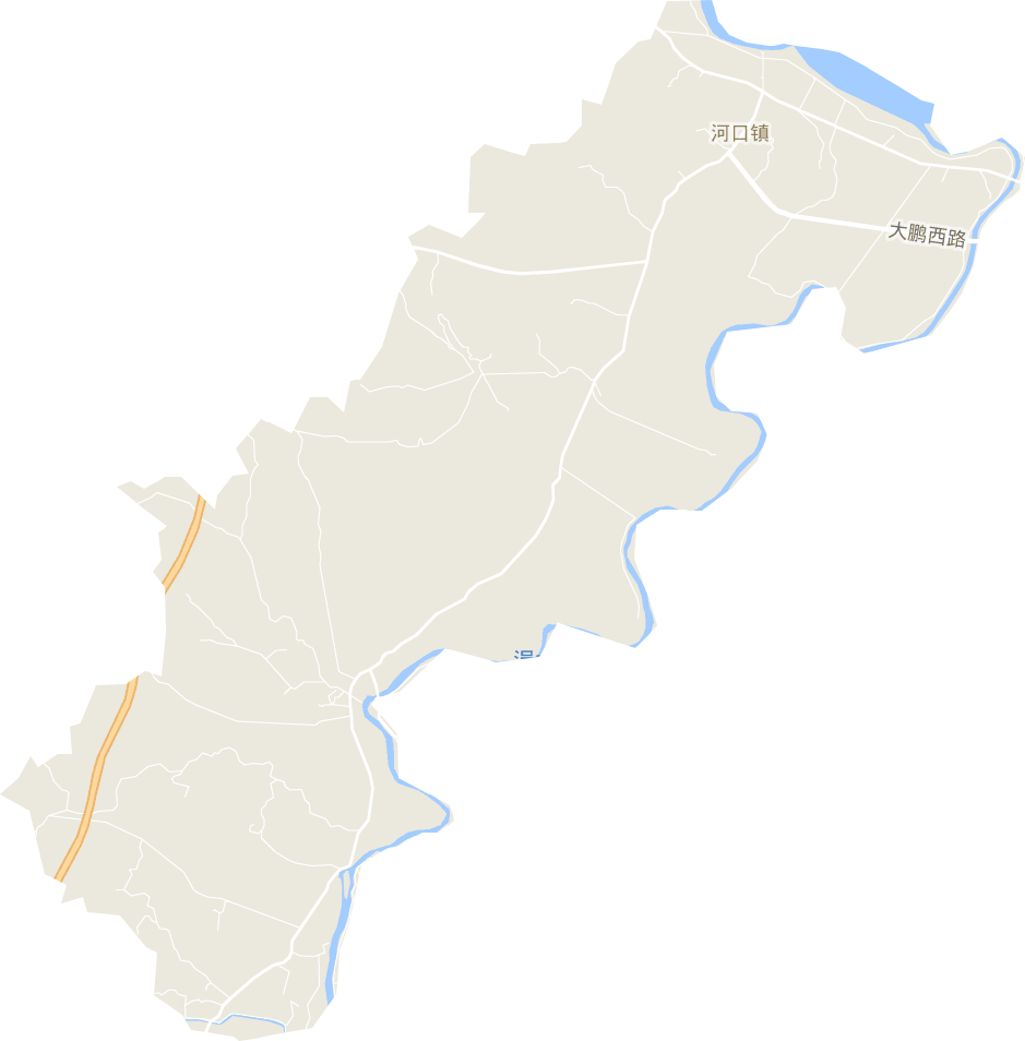 河口镇电子地图