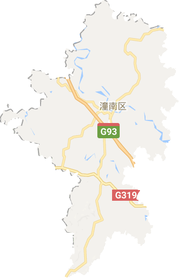 潼南区电子地图