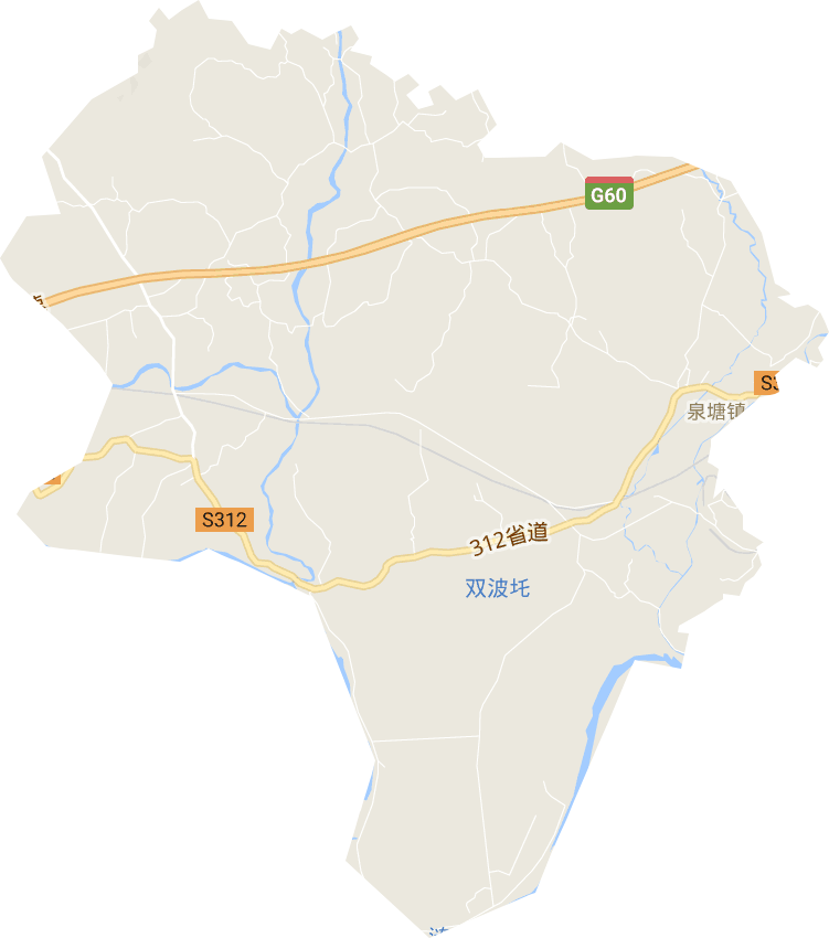 泉塘镇电子地图