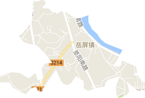 黄茶岭街道电子地图