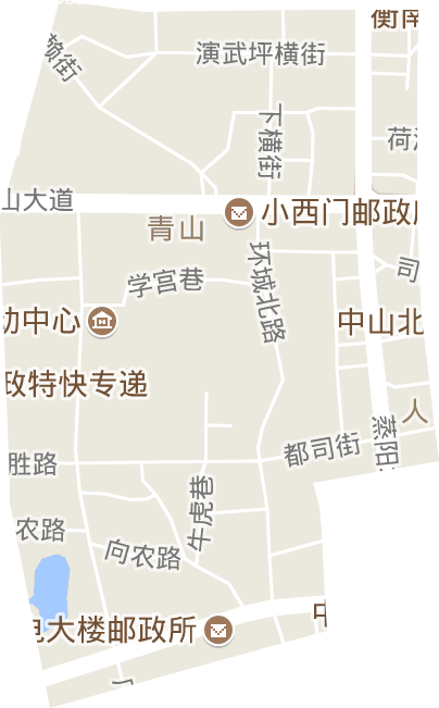 青山街道电子地图