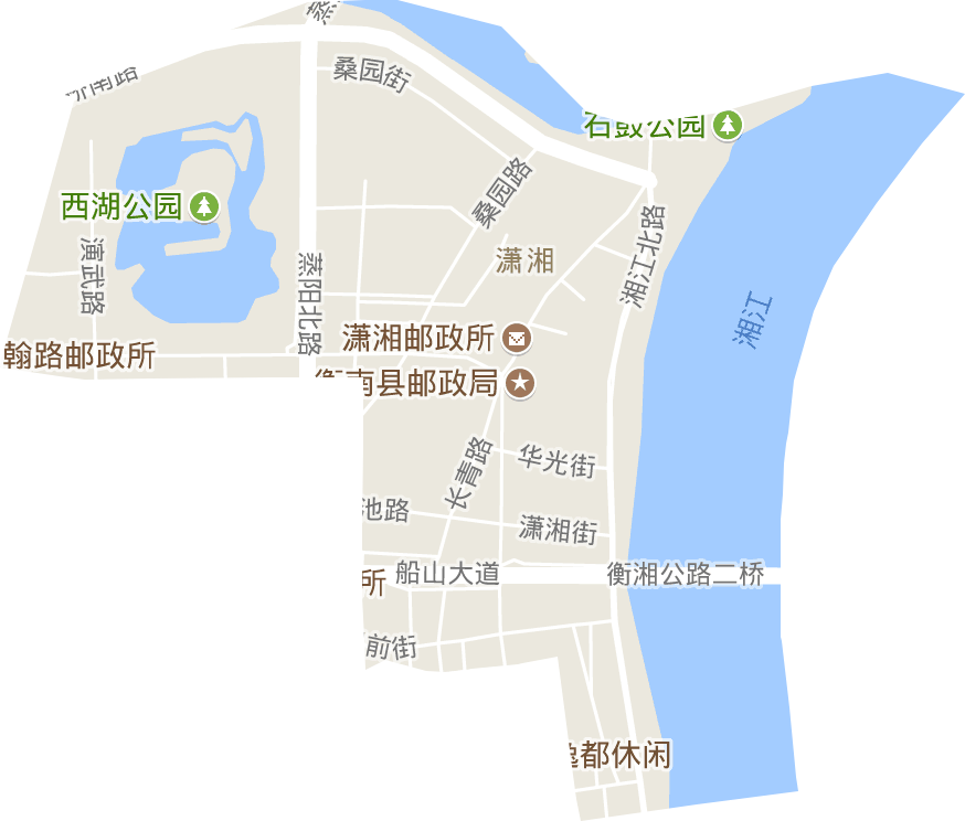 潇湘街道电子地图