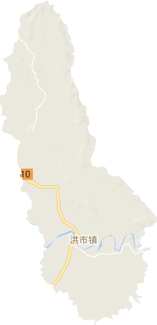 洪市镇电子地图