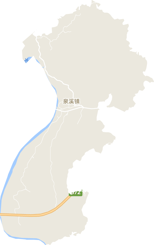 泉溪镇电子地图