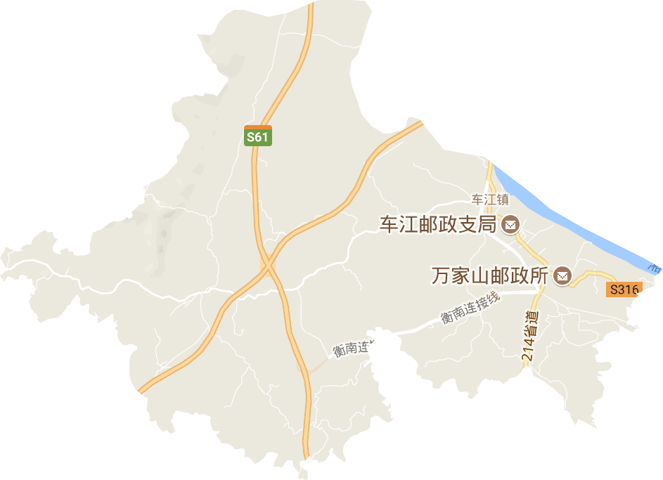 车江镇电子地图