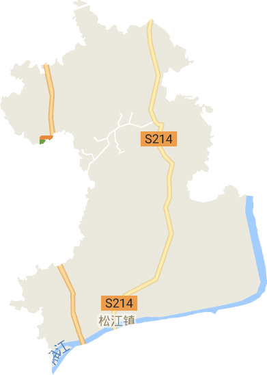 松江镇电子地图