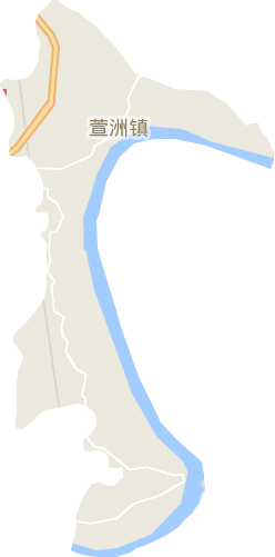 萱洲镇电子地图