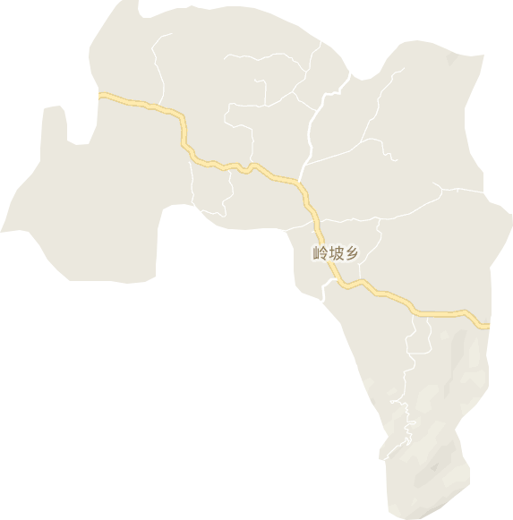 岭坡乡电子地图