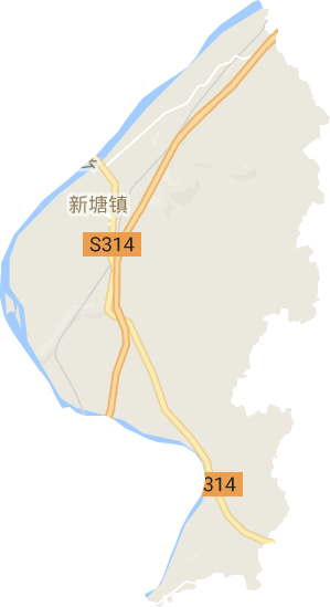 新塘镇电子地图