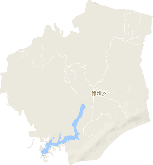 德圳乡电子地图