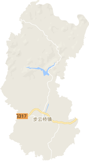 步云桥镇电子地图