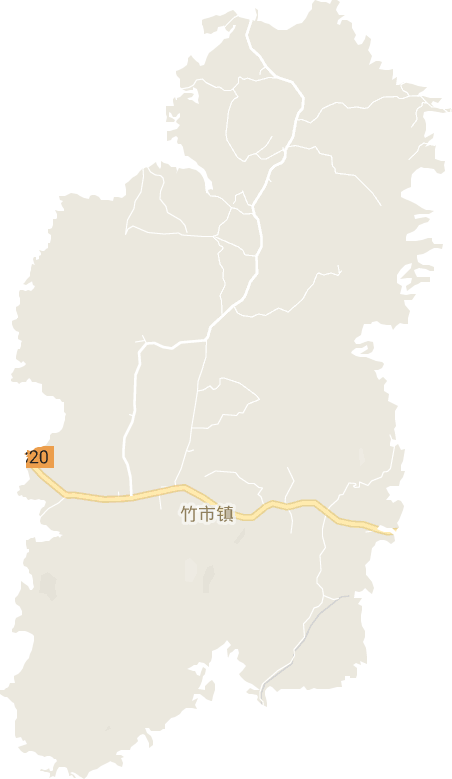 竹市镇电子地图