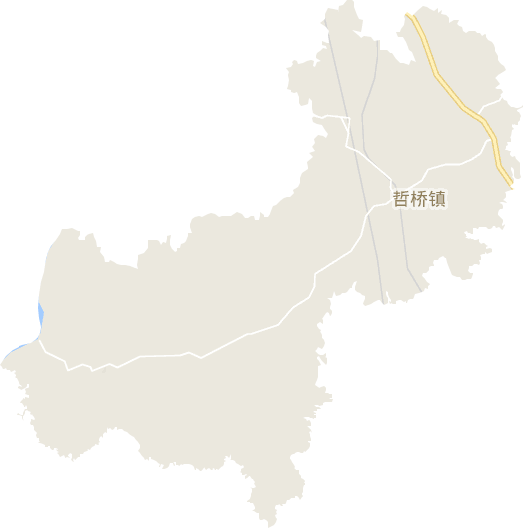 哲桥镇电子地图