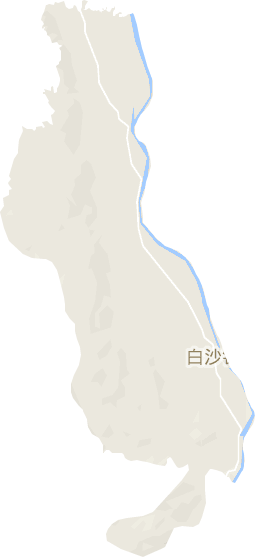 白沙镇电子地图