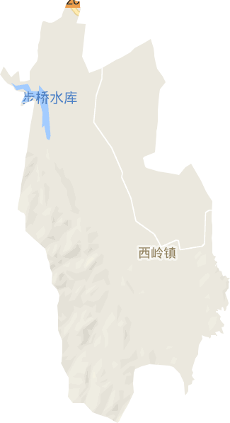 西岭镇电子地图