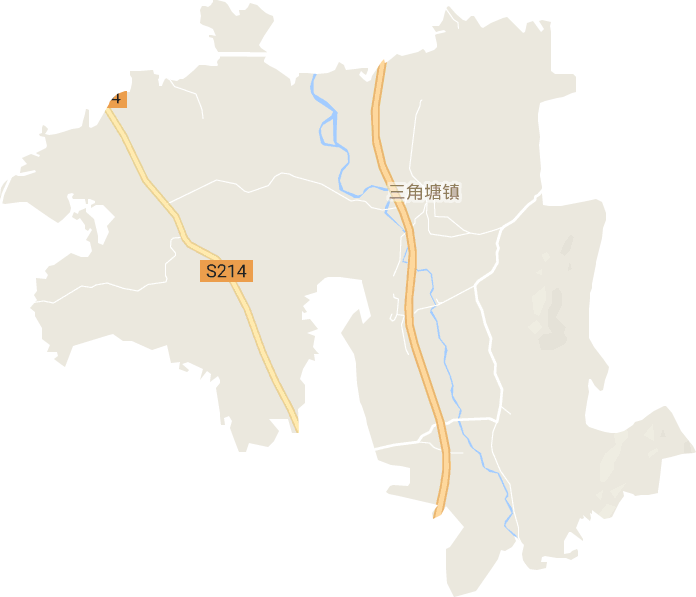 三角塘镇电子地图