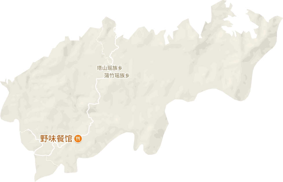 塔山瑶族乡电子地图