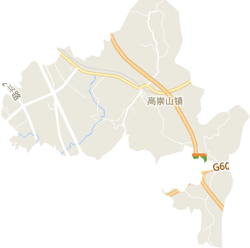 高崇山镇电子地图
