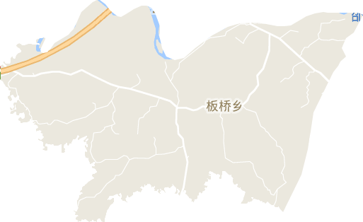 板桥乡电子地图