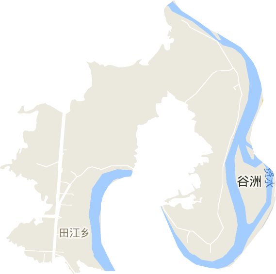 田江乡电子地图