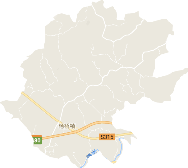 杨桥镇电子地图