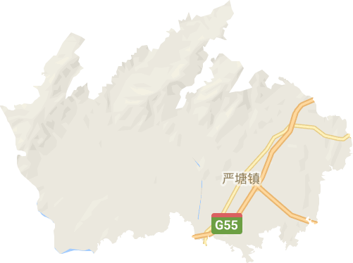 严塘镇电子地图