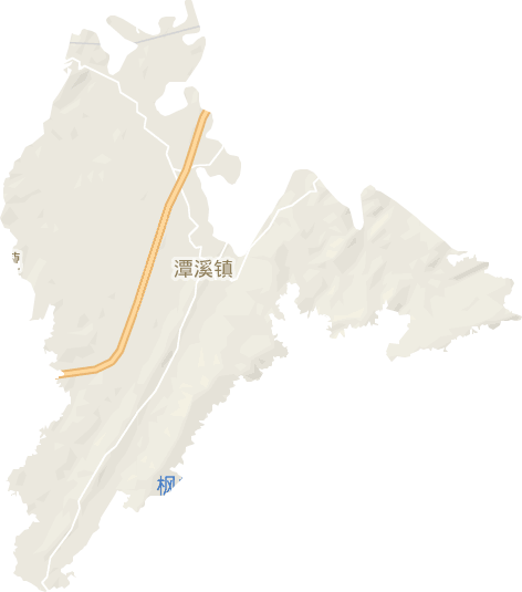 潭溪镇电子地图