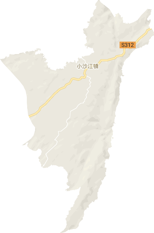 小沙江镇电子地图