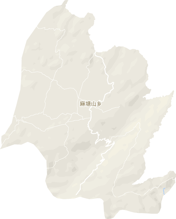 麻塘山乡电子地图
