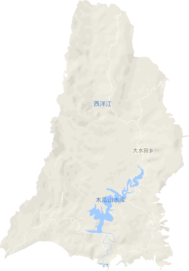 大水田乡电子地图