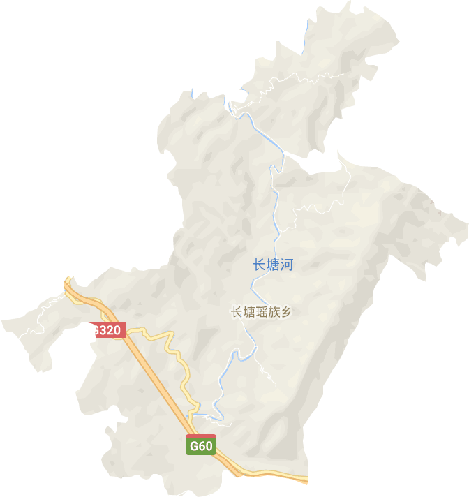 长塘瑶族乡电子地图