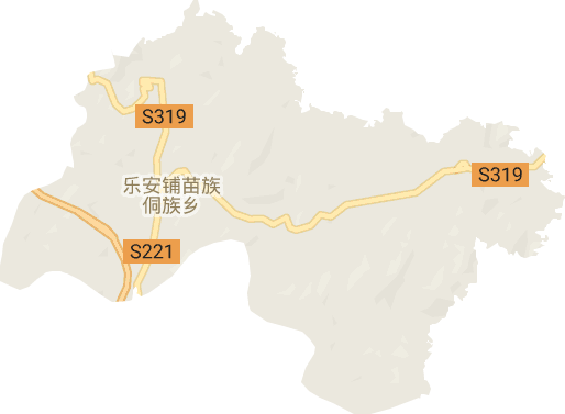 乐安铺苗族侗族乡电子地图