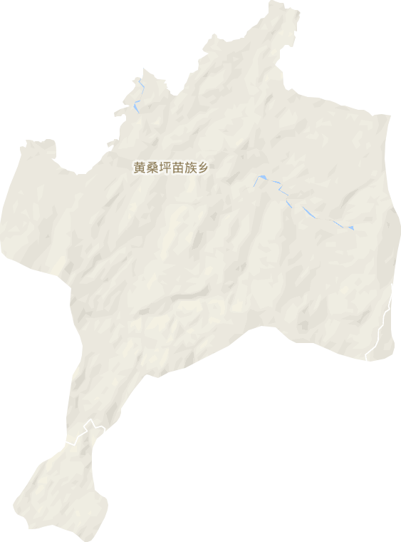 黄桑坪苗族乡电子地图