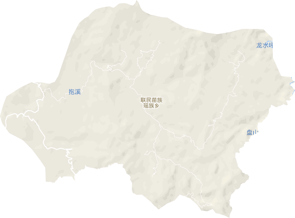 联民苗族瑶族乡电子地图