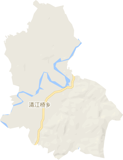 清江桥乡电子地图