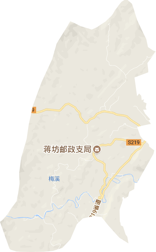 蒋坊乡电子地图