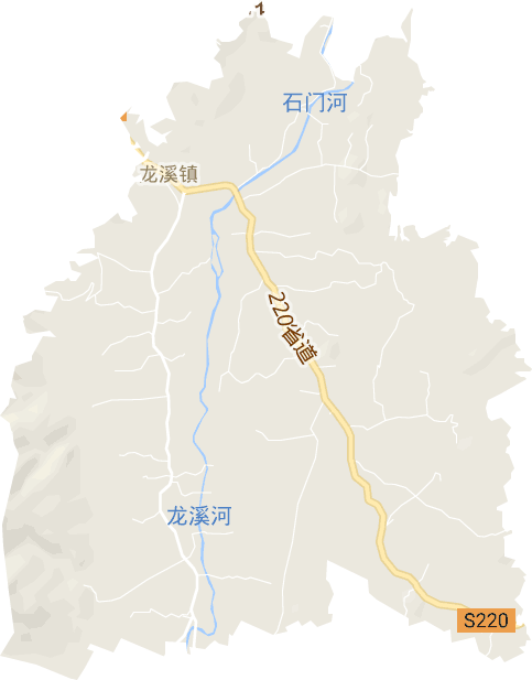 龙溪镇电子地图
