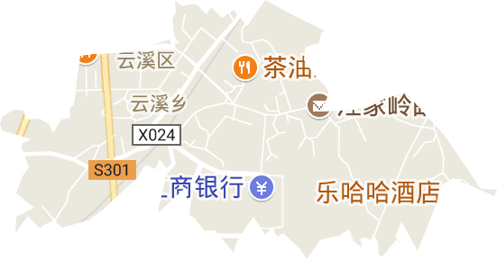 云溪镇电子地图