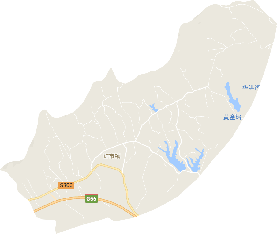 许市镇电子地图