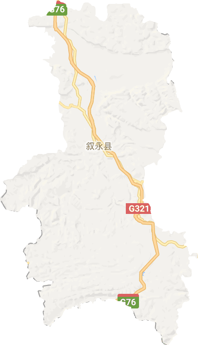 叙永县电子地图