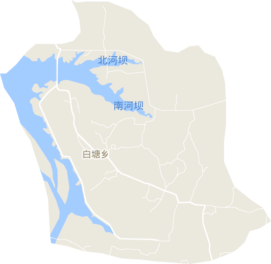 白塘乡电子地图