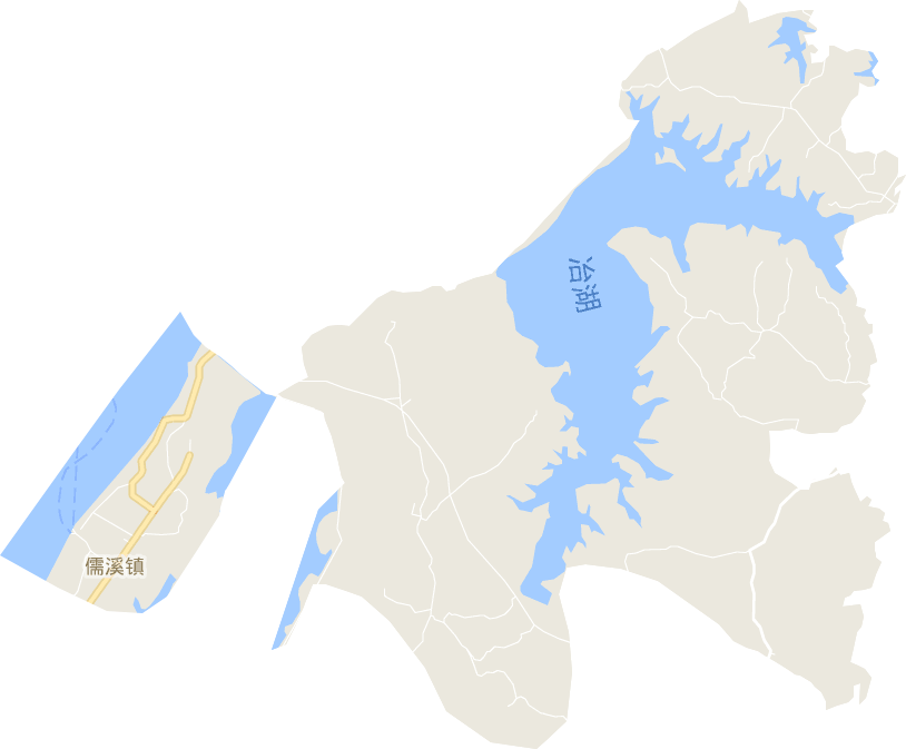 儒溪镇电子地图