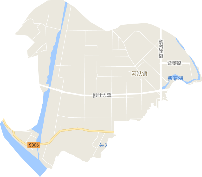 河洑镇电子地图
