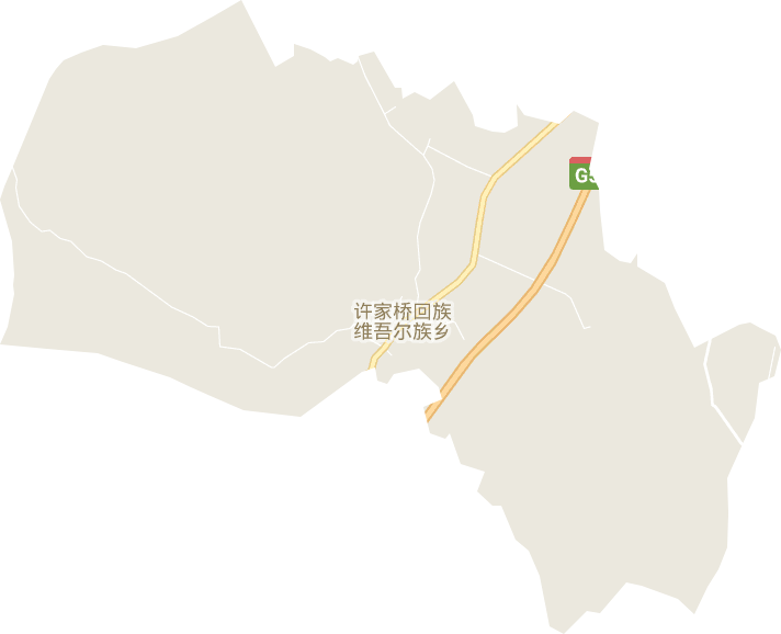 许家桥回族维吾尔族乡电子地图